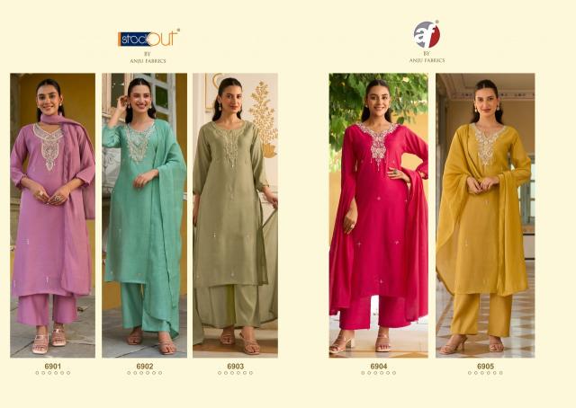 Anju fabrics mayra vol 9 kurtis wholesale online